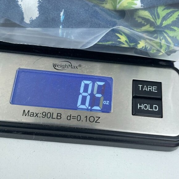 Washed Stoned & Beaten Mens Hawaiian Print Blue Casual Shorts 31 5169 - Picture 8 of 8